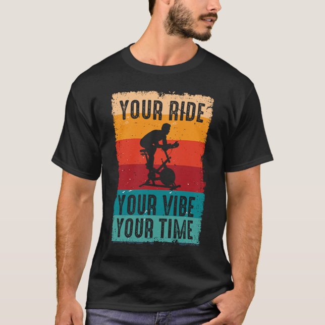 Camiseta Tu Viaje Tu Tiempo Retro Gimnasio De Bicicletas Sp (Anverso)