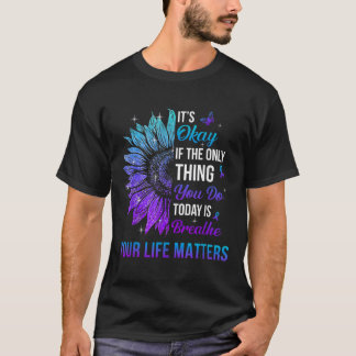 Camiseta Tu Vida Es Prevención Del Suicidio Hombres Mujeres