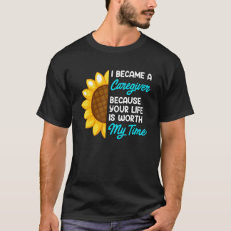 Camiseta Tu vida vale mi tiempo enfermera cuidadora 1