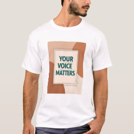 Camiseta Tu Voz Importa opción 3
