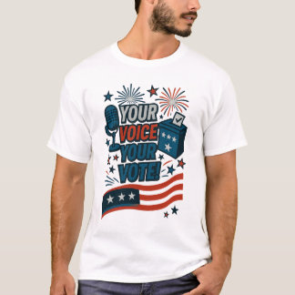 Camiseta Tu Voz Tu Voto Elección Patriótica