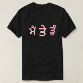 Camiseta tú y yo en Punjabi (ਮੈਂ ਤੇ ਤੂੰ)