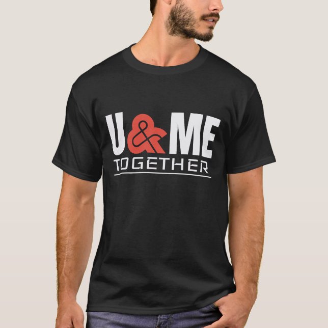 Camiseta tú y yo juntos (Anverso)