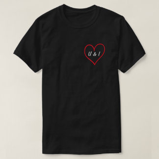 Camiseta tú y yo (negra)