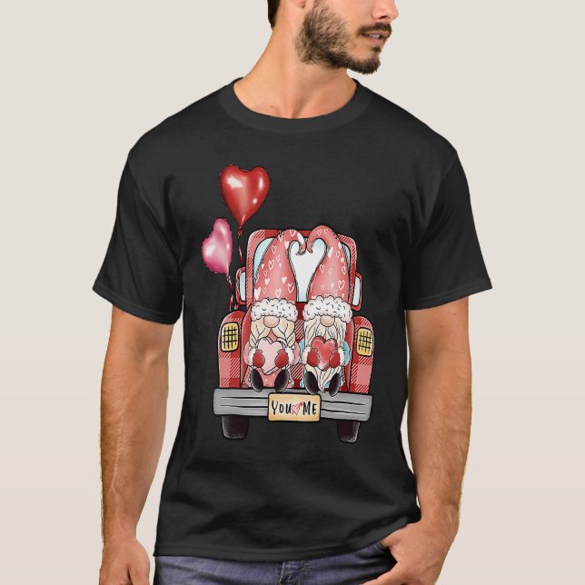 Camiseta Tú y yo nos ganamos parejas El día de San Valentín (Anverso)
