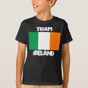 Camiseta Tuam, Irlanda con bandera irlandesa