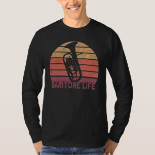 Camiseta Tuba Barítona Eufonio Músico de Barítono