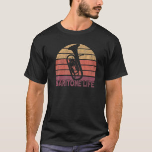 Camiseta Tuba Barítono Eufonio Músico de Barítono
