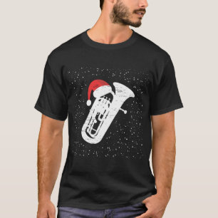 Camiseta Tuba con el Gorra de Músicos Navidades Mares de Sa