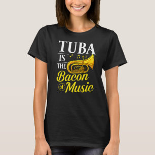 Camiseta Tuba Instrument Player Lecciones de música Mini