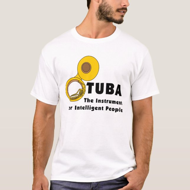 Camiseta Tuba inteligente (Anverso)