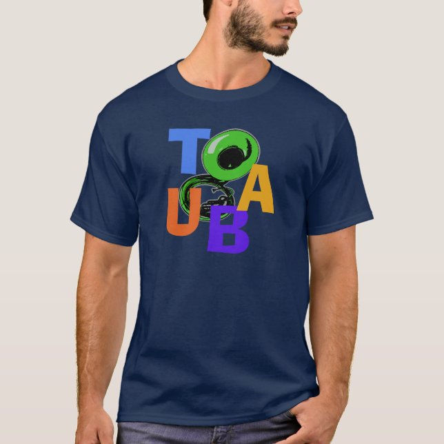 Camiseta TUBA Scramble (Anverso)
