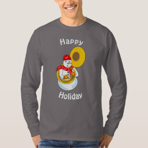 Camiseta Tuba Snowman