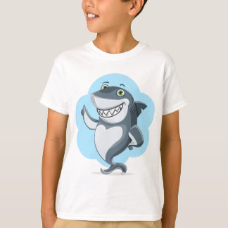 Camiseta Tubarão simpático