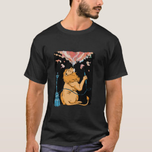 Camiseta Tubería de agua de león Shisha Hookah T Shirt