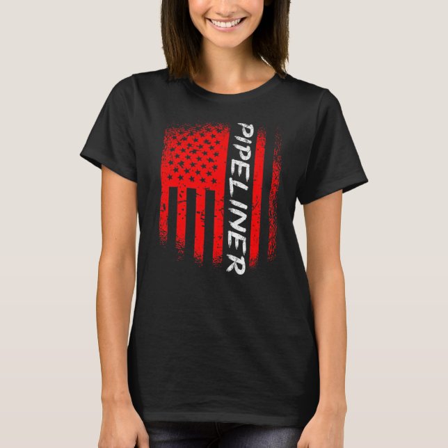 Camiseta Tubería de tuberías (Anverso)