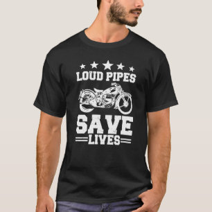 Camiseta Tuberías En Alto Ahorro De Vidas En Bicicleta De M