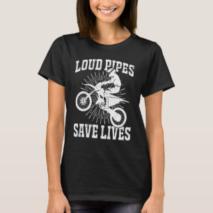 Camiseta Tuberías En Alto Ahorro De Vidas En Bicicleta De M