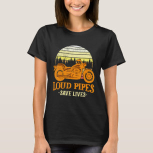 Camiseta Tuberías En Alto Ahorro De Vidas En Bicicleta De M