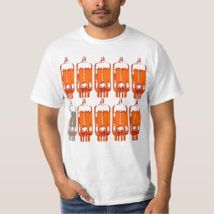 Camiseta Tubo Amplificador de válvulas de guitarra eléctric