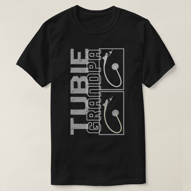 Camiseta Tubo de alimentación Conciencia Tupbie Abuelo Heal (Diseño del anverso)