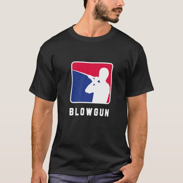 Camiseta Tubo de cacería de cañón soplo de tubo de cacería (Anverso)