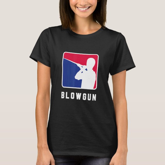 Camiseta Tubo de cacería de cañón soplo de tubo de cacería (Anverso)