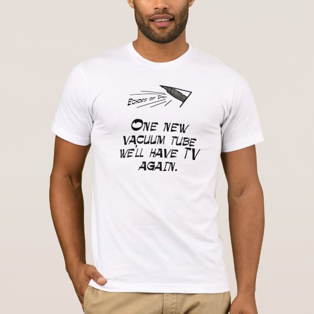 Camiseta Tubo de vacío (Anverso)