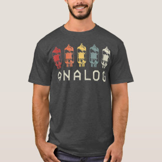 Camiseta tubo de vacío amp retro vintage analógico 80s 90s