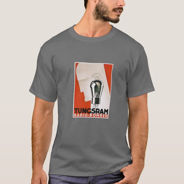 Camiseta Tubo de vacío de Tungsram (Anverso)