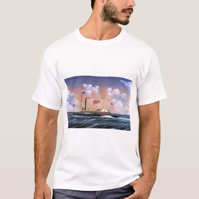Camiseta Tubo de vapor Victoria 1859 (Anverso)