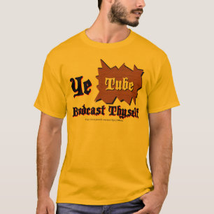 Camiseta Tubo de YE (texto oscuro)