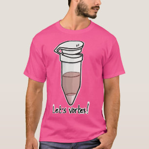 Camiseta Tubo Eppendorf Lets vortex TShirt