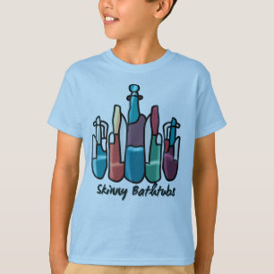 Camiseta Tubos de prueba: Los flacos baños de la ciencia   