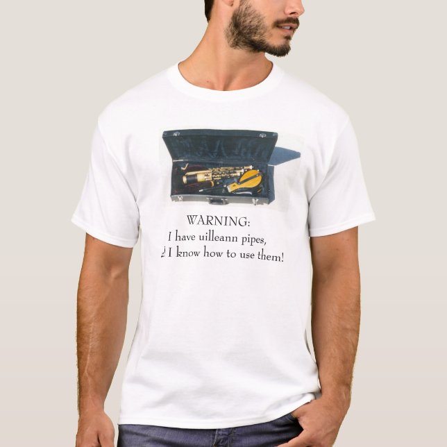 Camiseta Tubos de Uilleann (Anverso)
