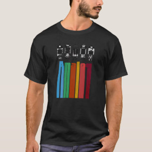 Camiseta Tubos de vacío analógico Válvula de audio Amplías