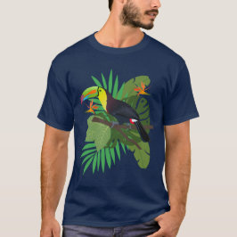 Camiseta Tucán con hojas