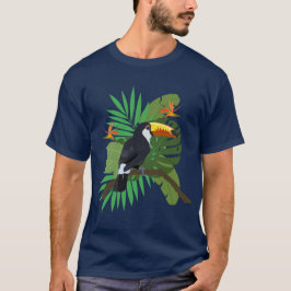 Camiseta Tucán con hojas