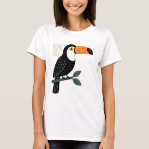 Camiseta Tucán Divertido Juego de Palabras Pico Porque Es D