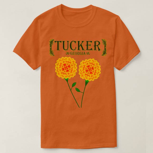 Camiseta Tucker Georgia TShirt (Diseño del anverso)