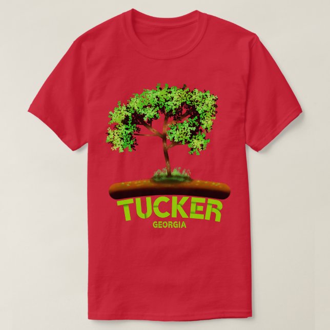 Camiseta Tucker Georgia TShirt 3 (Diseño del anverso)