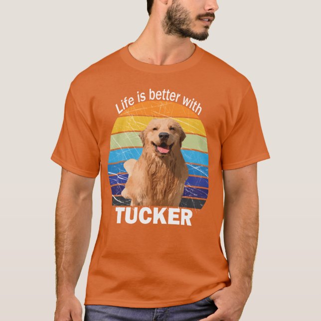 Camiseta tucker perros vintage familia vintage (Anverso)