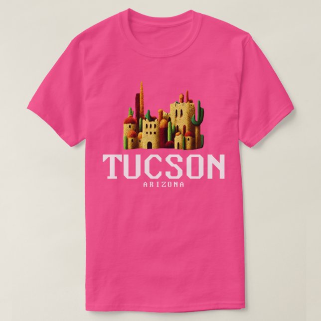 Camiseta Tucson Arizona (Diseño del anverso)