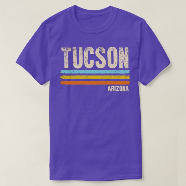 Camiseta Tucson Arizona Retro (Diseño del anverso)