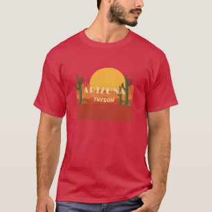 Camiseta Tucson Arizona Sobredimensionado
