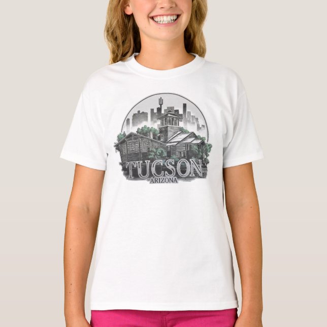 Camiseta Tucson City Arizona Estados Unidos (Anverso)
