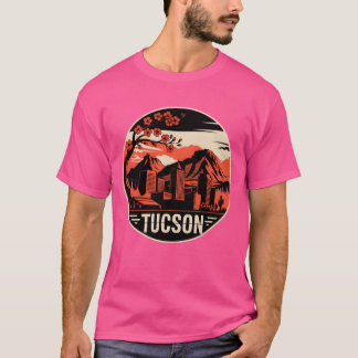 Camiseta Tucson Ciudad Arizona EE. UU. vintage