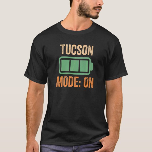 Camiseta Tucson Modo En Batería (Anverso)