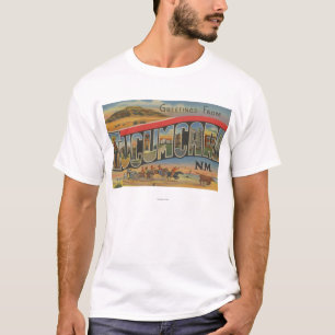 Camiseta Tucumcari, New México - escenas grandes de la