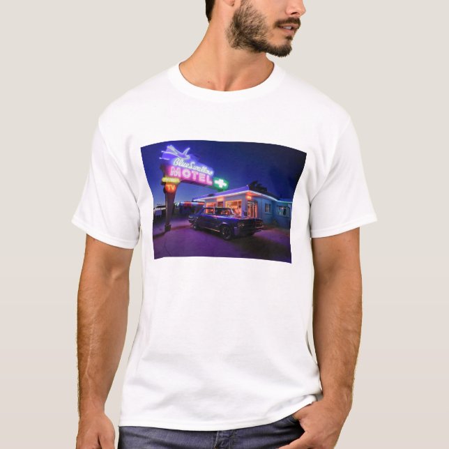 Camiseta Tucumcari, New México, Estados Unidos. Ruta 66 2 (Anverso)